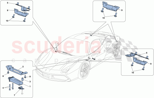 Part Diagram for Ferrari 16285021