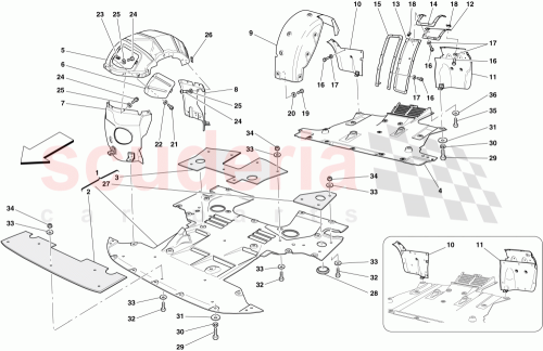 Part Diagram for Ferrari 66850000