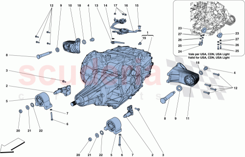 Part Diagram for Ferrari 319482