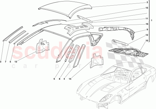 Part Diagram for Ferrari 82796611