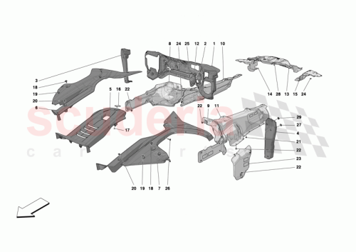 Part Diagram for Ferrari 998302