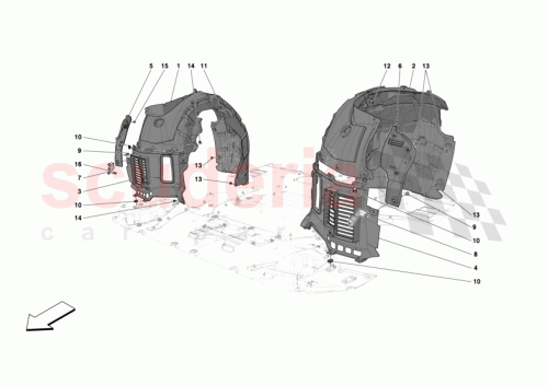 Part Diagram for Ferrari 082113500