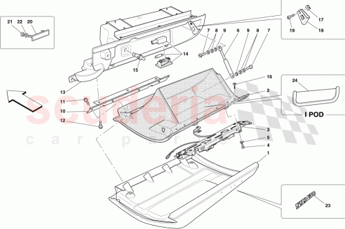 Part Diagram for Ferrari 83158612
