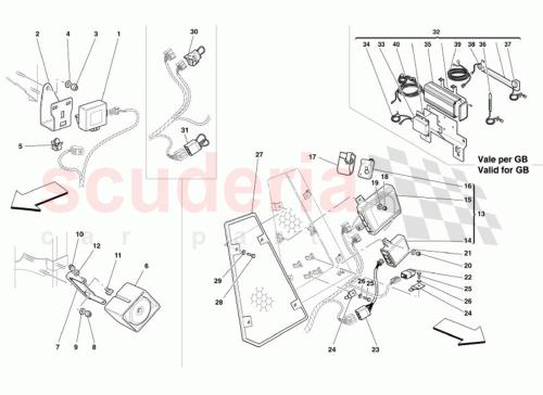 Part Diagram for Ferrari 216103