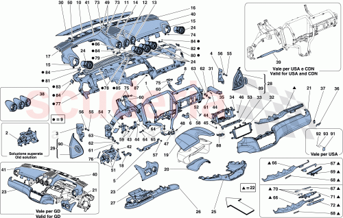 Part Diagram for Ferrari 83925200