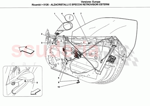 Part Diagram for Ferrari 18750324