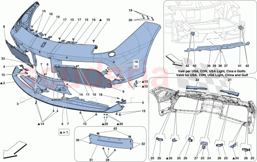 Part Diagram for Ferrari 87970210