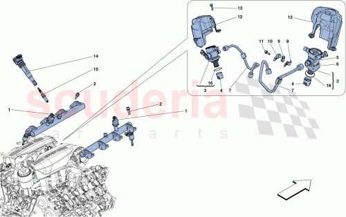 Part Diagram for Ferrari 772926