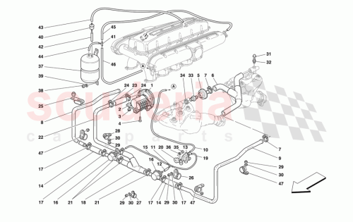 Part Diagram for Ferrari 127893