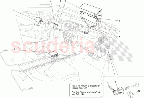 Part Diagram for Ferrari 192789