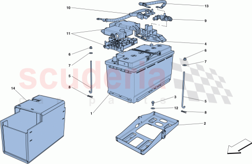 Part Diagram for Ferrari 764669