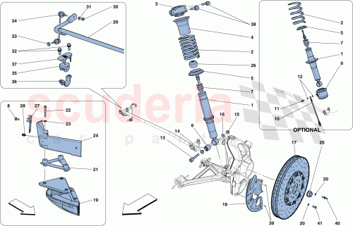 Part Diagram for Ferrari 236241