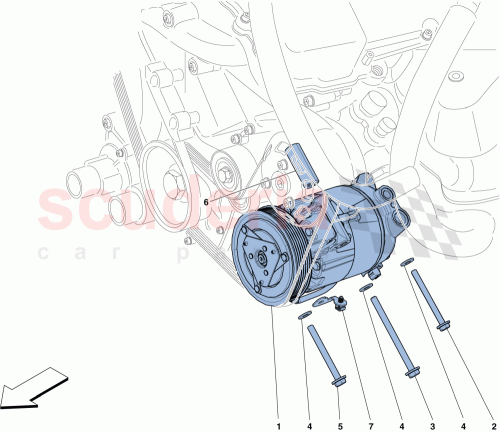 Part Diagram for Ferrari 268408