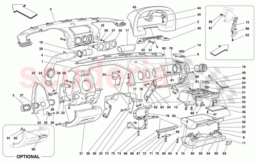 Part Diagram for Ferrari 63203400