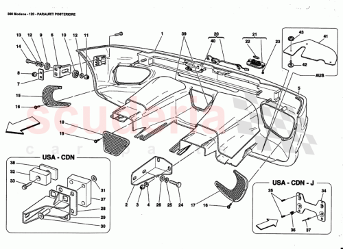 Part Diagram for Ferrari 68457000