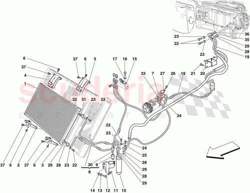 Part Diagram for Ferrari 83576700