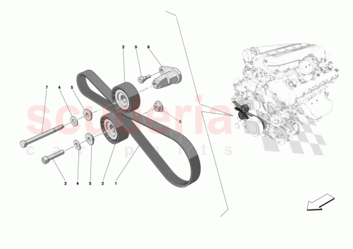 Part Diagram for Ferrari 000289759