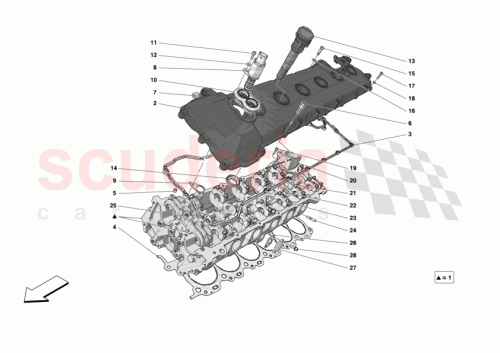 Part Diagram for Ferrari 000243802