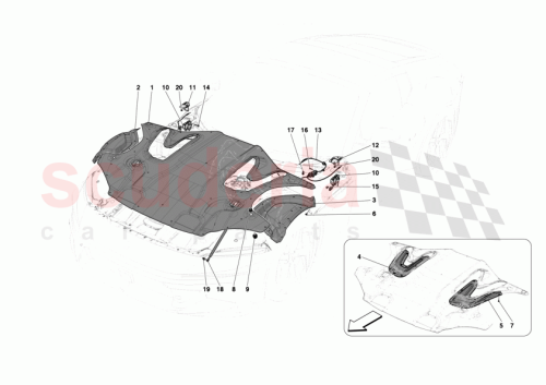 Part Diagram for Ferrari 000820525
