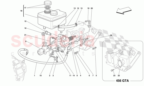 Part Diagram for Ferrari 10449790