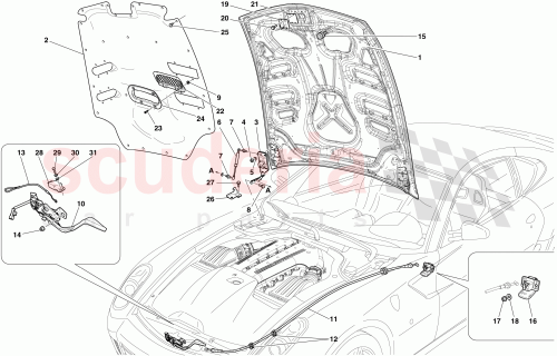 Part Diagram for Ferrari 82833200