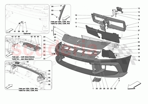 Part Diagram for Ferrari 065752800