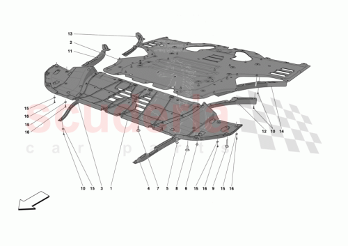 Part Diagram for Ferrari 000799501