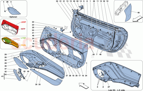 Part Diagram for Ferrari 86493800