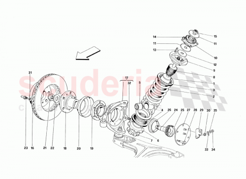 Part Diagram for Ferrari 386600109
