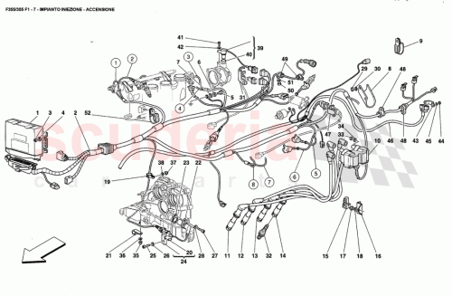 Part Diagram for Ferrari 176224