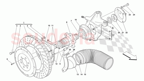 Part Diagram for Ferrari 14329201