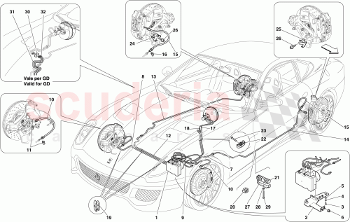 Part Diagram for Ferrari 265922