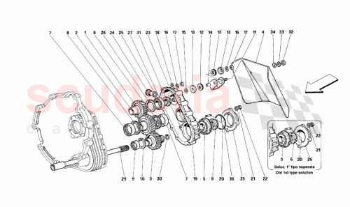 Part Diagram for Ferrari 146581