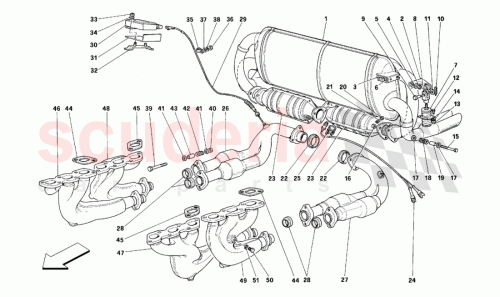 Part Diagram for Ferrari 153349