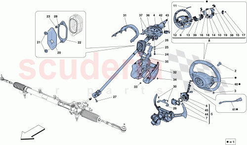 Part Diagram for Ferrari 302719