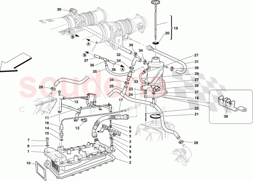 Part Diagram for Ferrari 236846