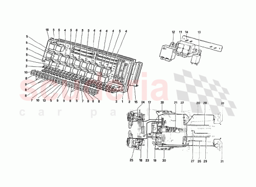 Part Diagram for Ferrari 61667000