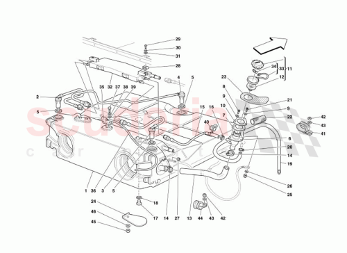 Part Diagram for Ferrari 181977