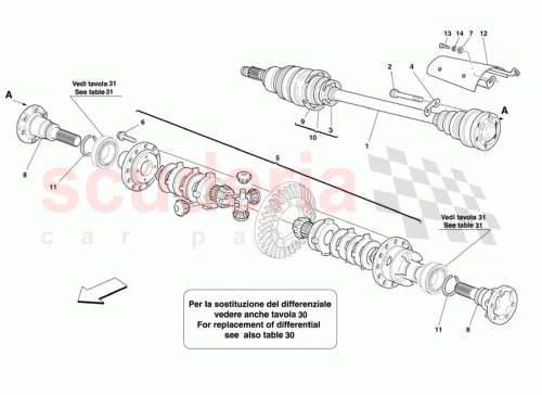 Part Diagram for Ferrari 189097