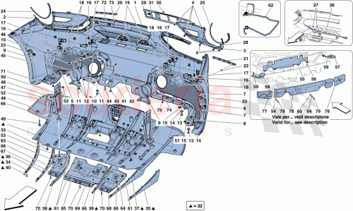 Part Diagram for Ferrari 86844700