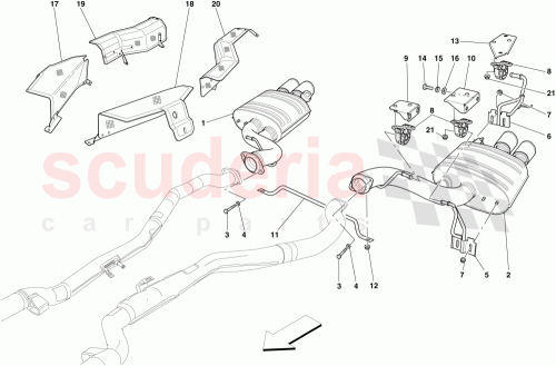 Part Diagram for Ferrari 222367