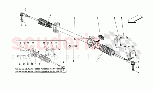Part Diagram for Ferrari 155612