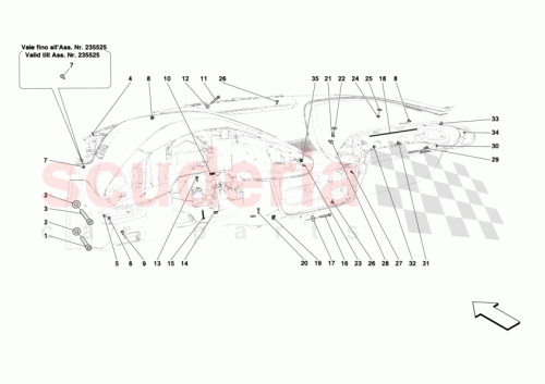 Part Diagram for Ferrari 014059111