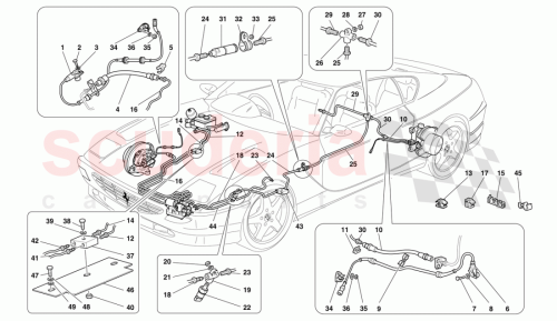 Part Diagram for Ferrari 157738