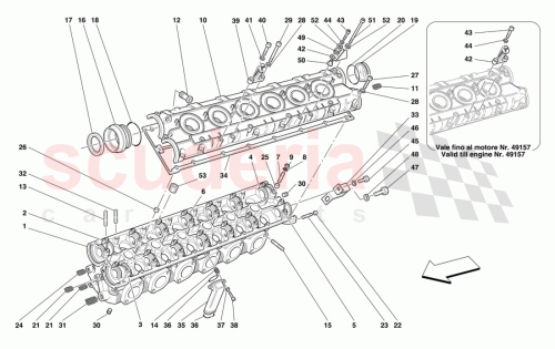 Part Diagram for Ferrari 177396