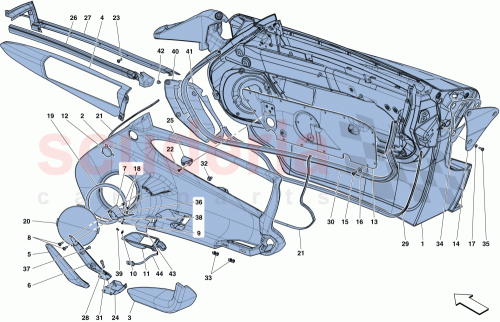 Part Diagram for Ferrari 294537