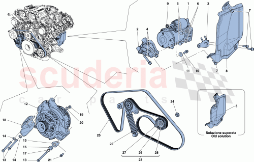 Part Diagram for Ferrari 299567