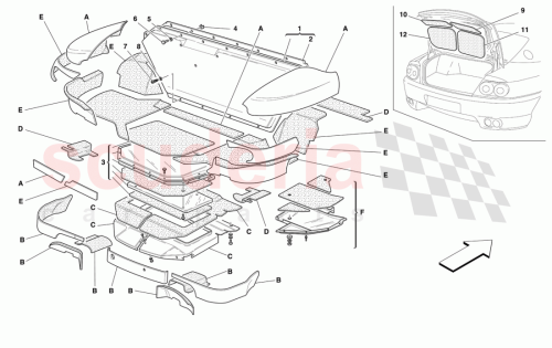 Part Diagram for Ferrari 63495100
