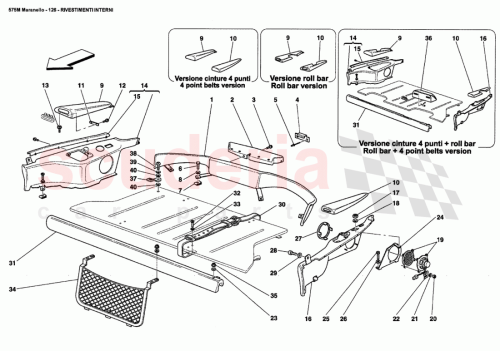 Part Diagram for Ferrari 656406