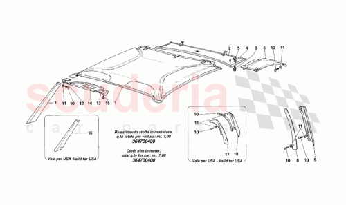 Part Diagram for Ferrari 62459300